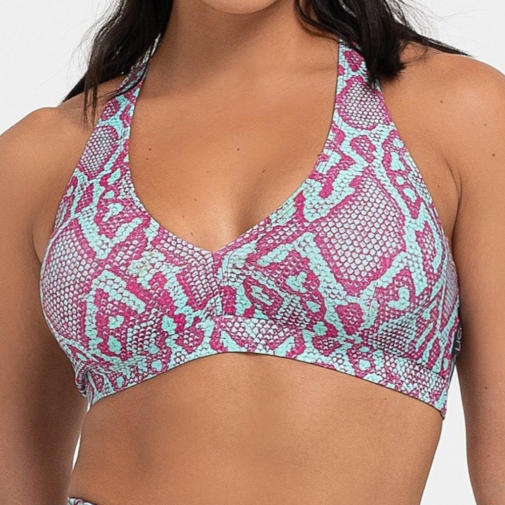 LiCi Fit Viper Bra 🐍💗💜💙